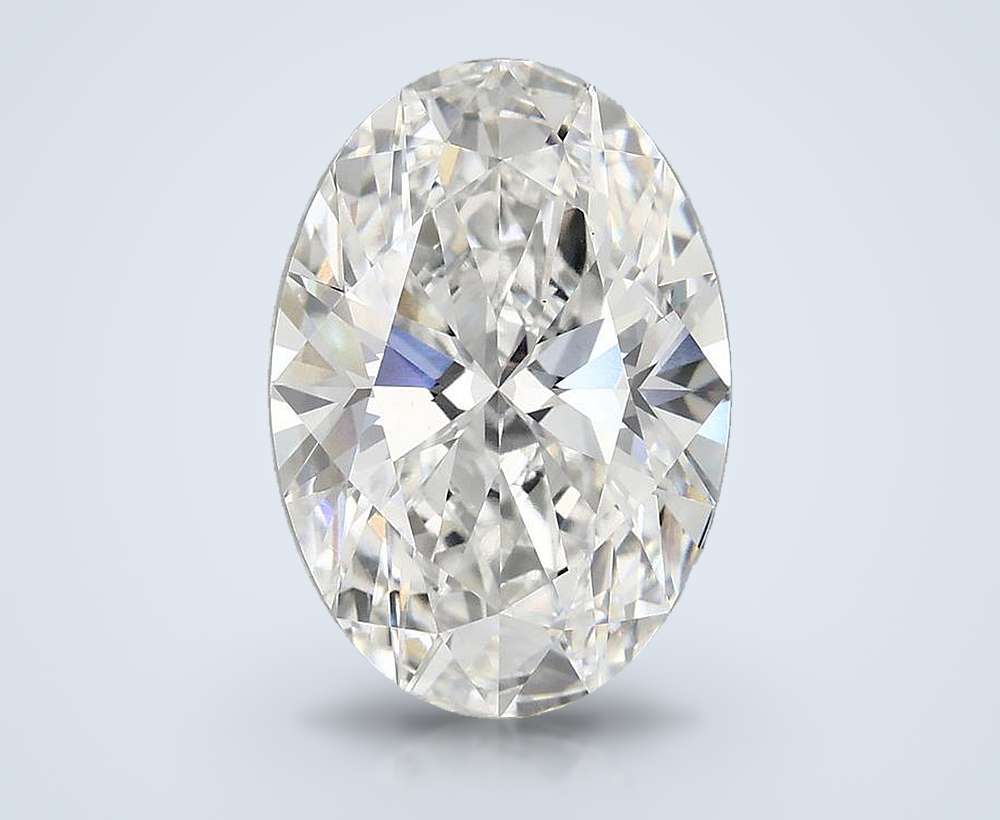 5.00 Carat Oval Lab Diamond