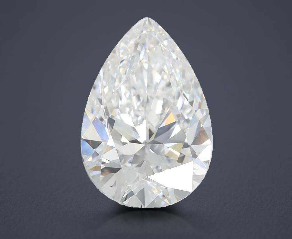 4.11 Carat Pear Lab Diamond