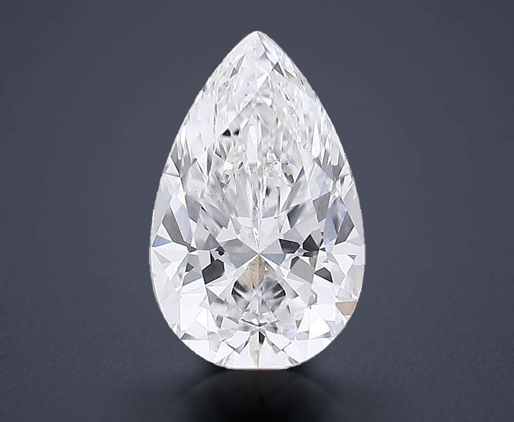 1.66 Carat Pear Lab Diamond
