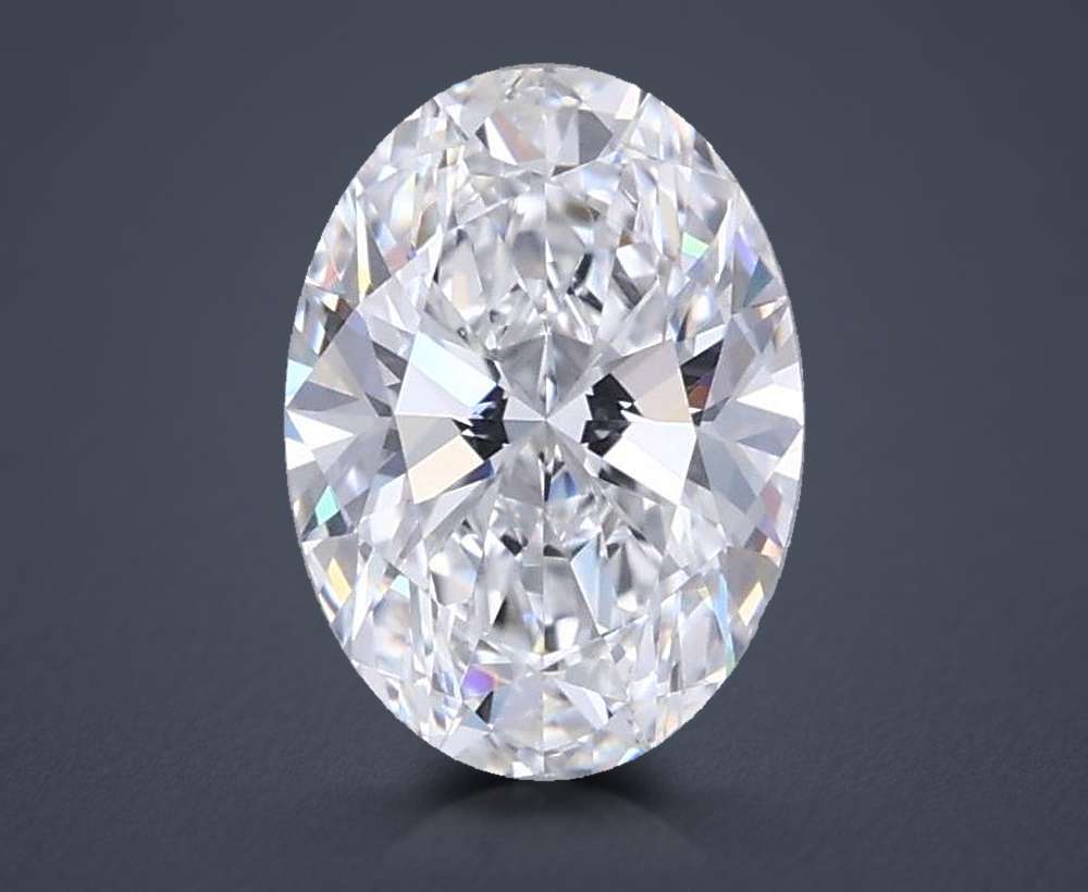 1.00 Carat Oval Lab Diamond