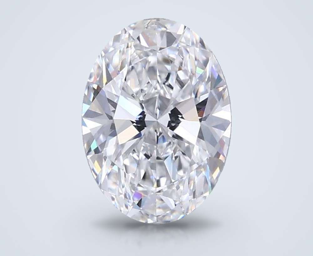 1.00 Carat Oval Lab Diamond
