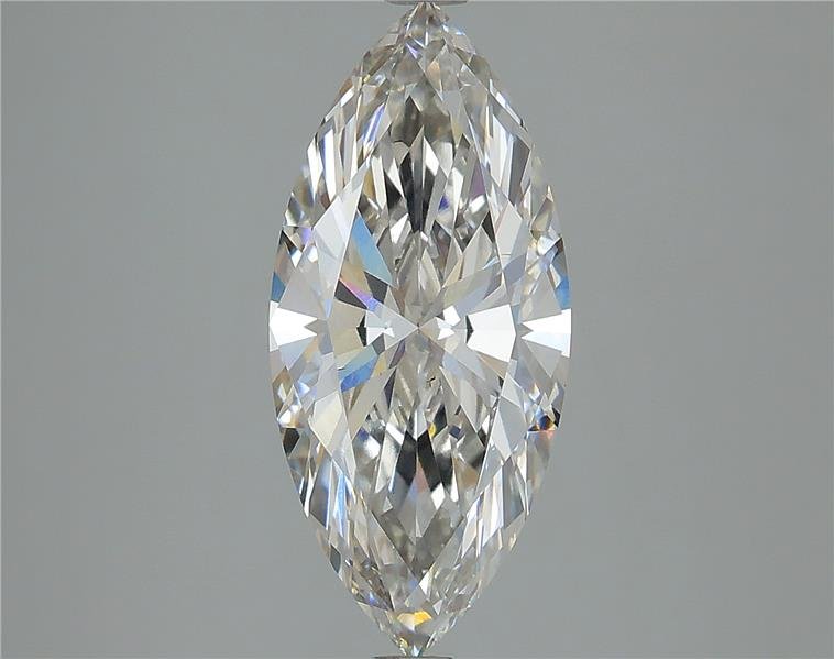 3.01ct H VS2 Rare Carat Ideal Cut Marquise Lab Grown Diamond