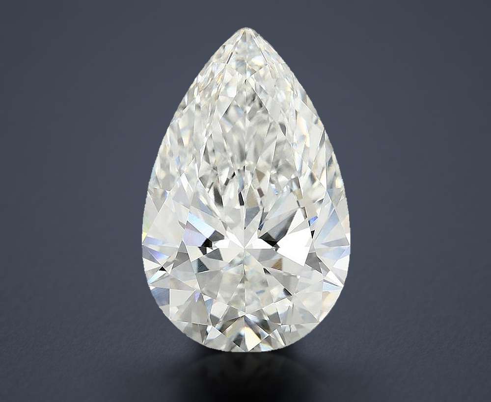 7.87 Carat Pear Lab Diamond