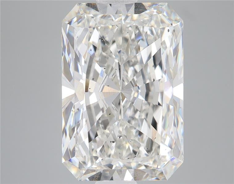 6.07ct G SI1 Rare Carat Ideal Cut Radiant Lab Grown Diamond