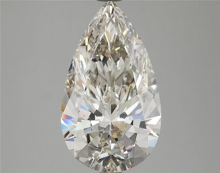 4.02ct I VS1 Rare Carat Ideal Cut Pear Lab Grown Diamond