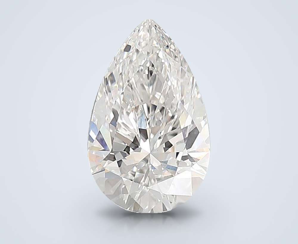 3.09 Carat Pear Lab Diamond