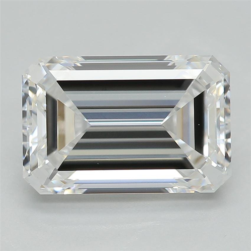 2.10ct E VS1 Excellent Cut Emerald Lab Grown Diamond