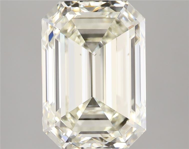 3.85ct J VS2 Very Good Cut Emerald Diamond