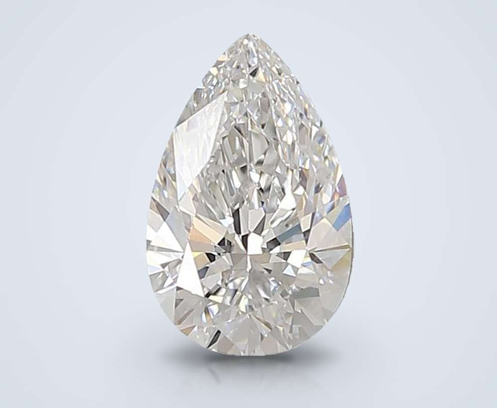 1.29 Carat Pear Lab Diamond