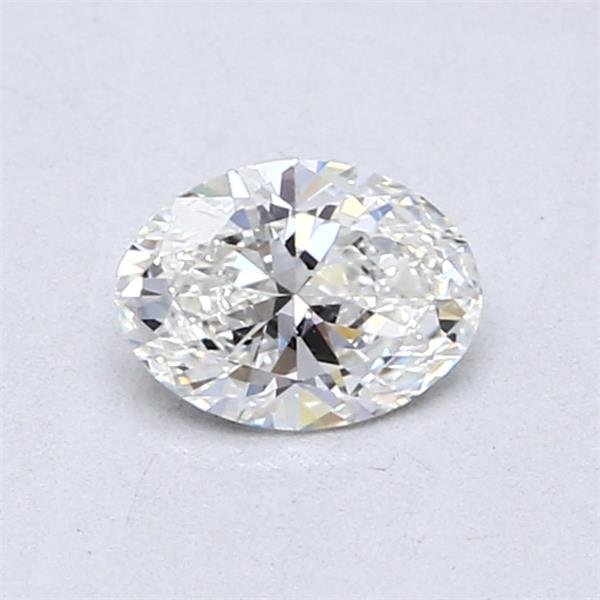 0.53ct H VVS2 Very Good Cut Oval Diamond