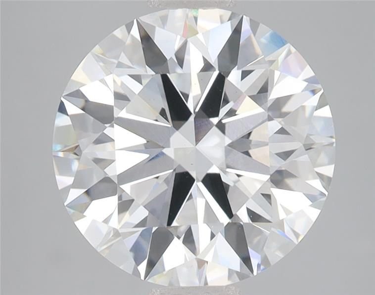 4.09 Carat Round Lab Diamond
