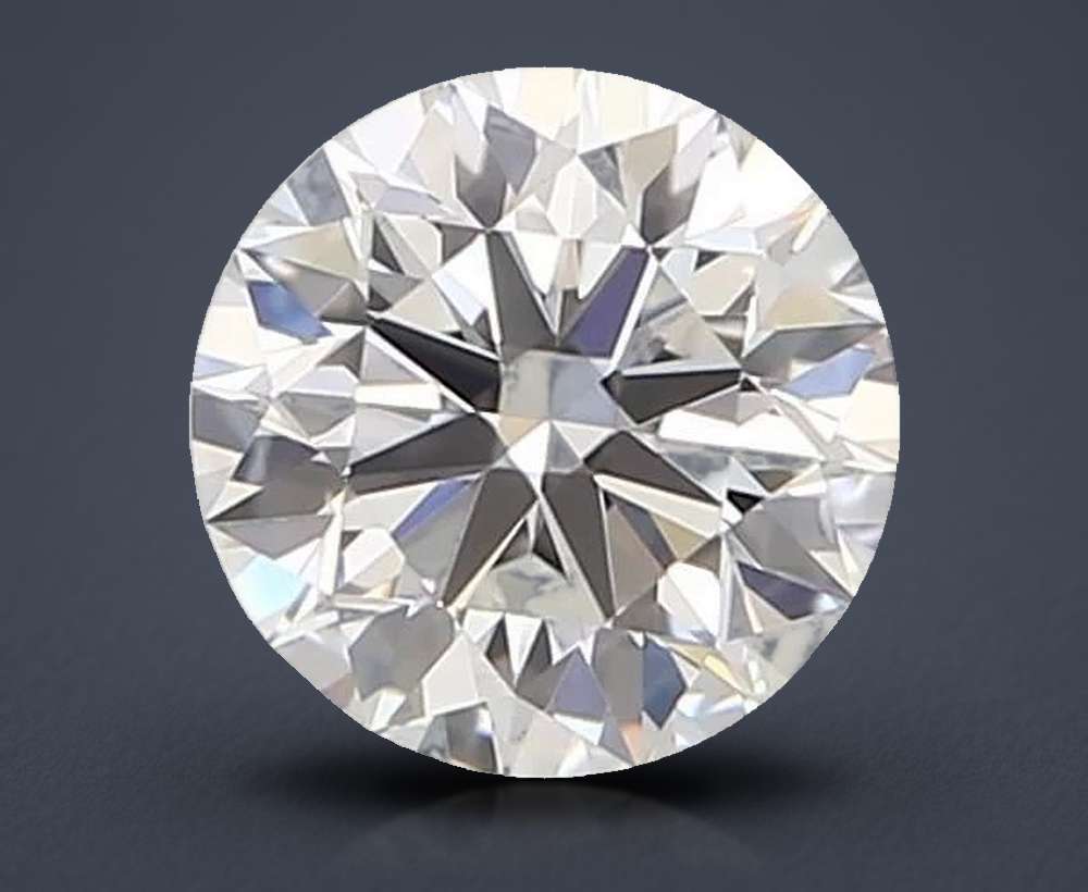 0.37 Carat Round Natural Diamond
