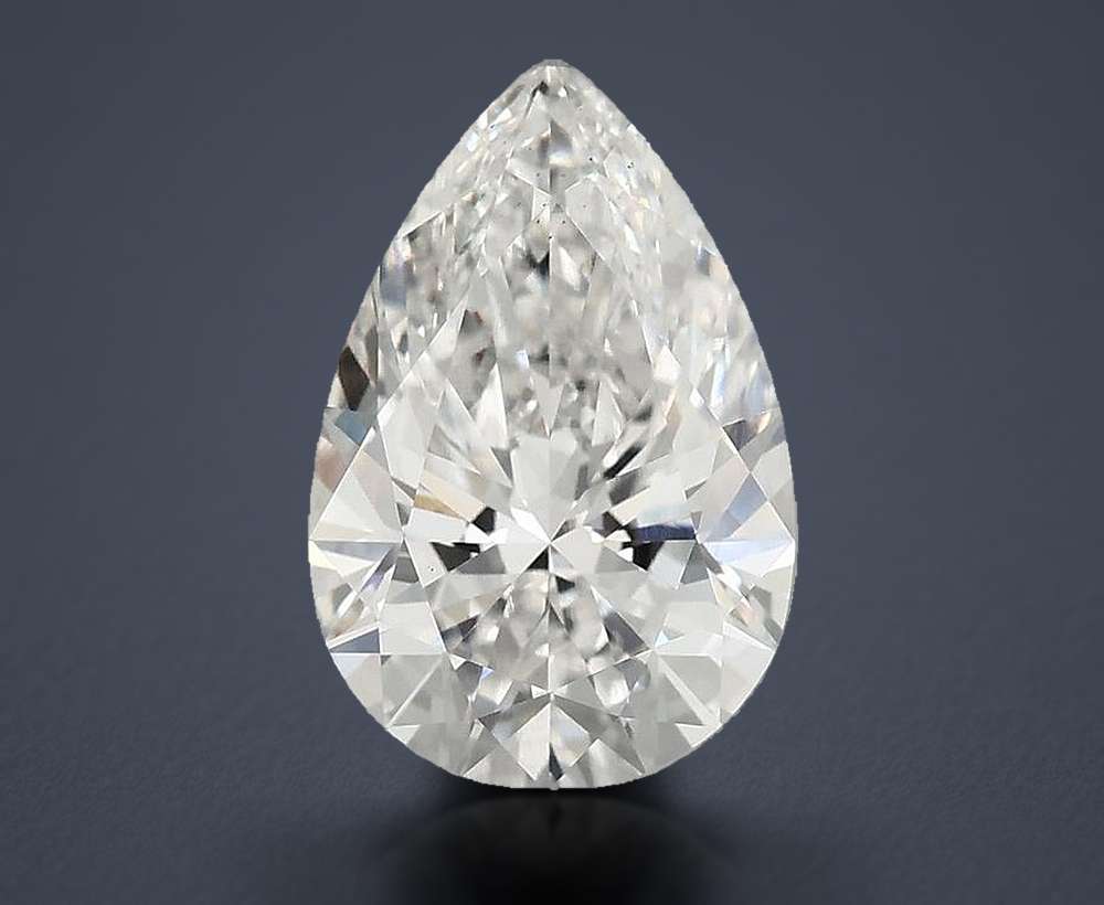 3.10 Carat Pear Lab Diamond