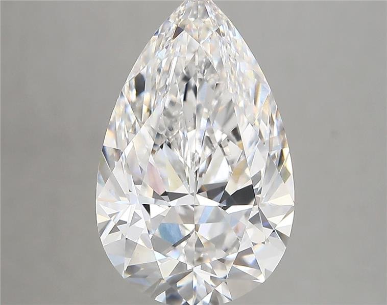 4.53 Carat Pear Lab Diamond