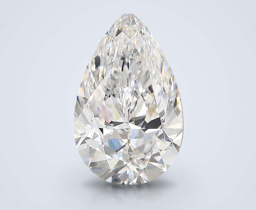 4.53 Carat Pear Lab Diamond