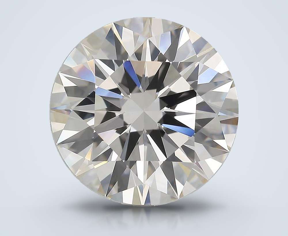 4.07 Carat Round Natural Diamond