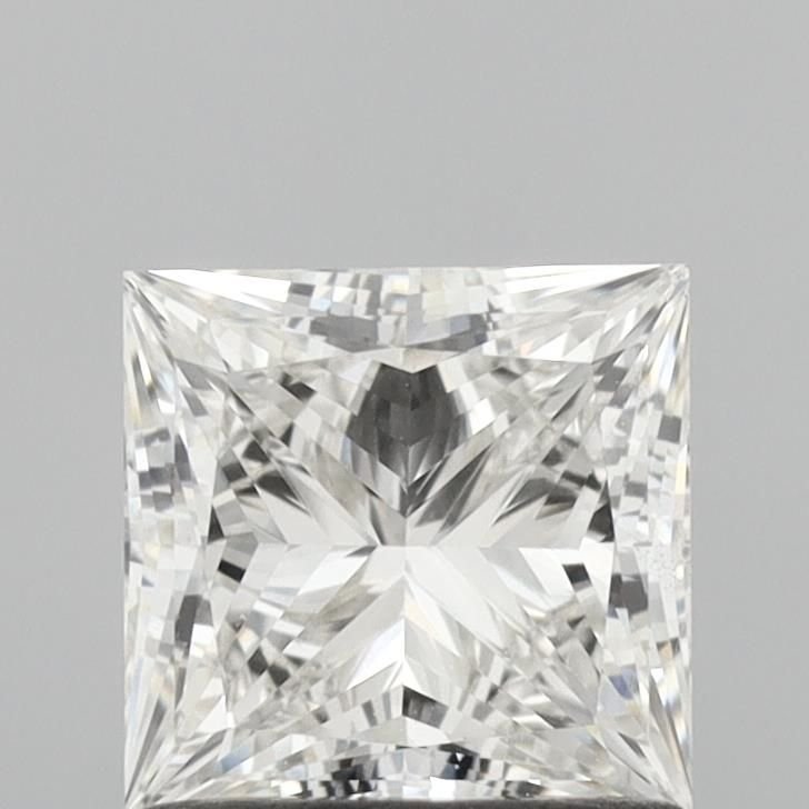 1.01ct G VS1 Rare Carat Ideal Cut Princess Lab Grown Diamond