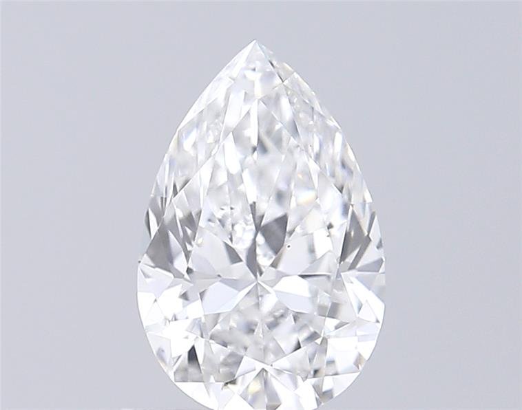 0.77ct E VS1 Rare Carat Ideal Cut Pear Lab Grown Diamond