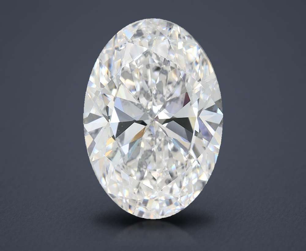 3.60 Carat Oval Lab Diamond