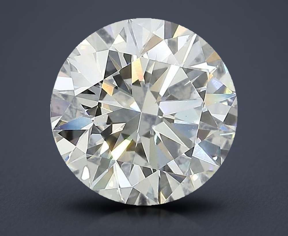 3.28 Carat Round Lab Diamond