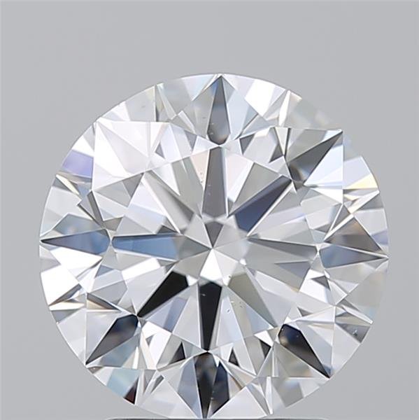2.80ct D SI1 Rare Carat Ideal Cut Round Diamond