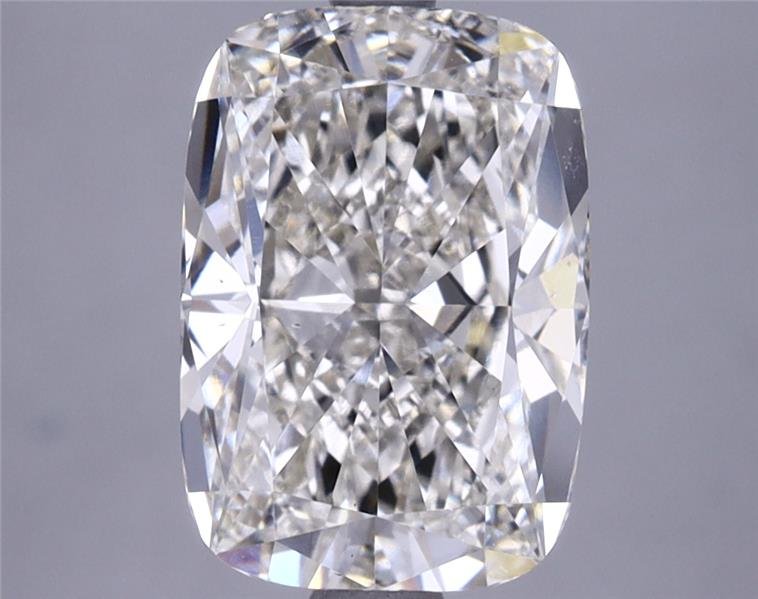 3.24ct H VS2 Rare Carat Ideal Cut Cushion Lab Grown Diamond