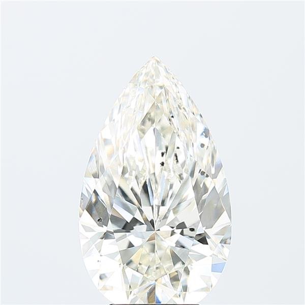 5.61ct H VS2 Rare Carat Ideal Cut Pear Lab Grown Diamond