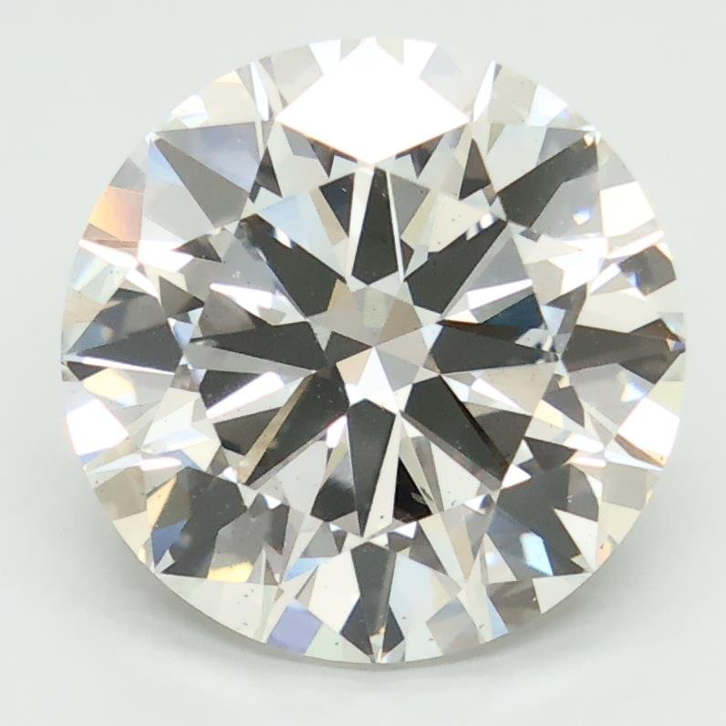 5.01ct F SI1 Excellent Cut Round Lab Grown Diamond