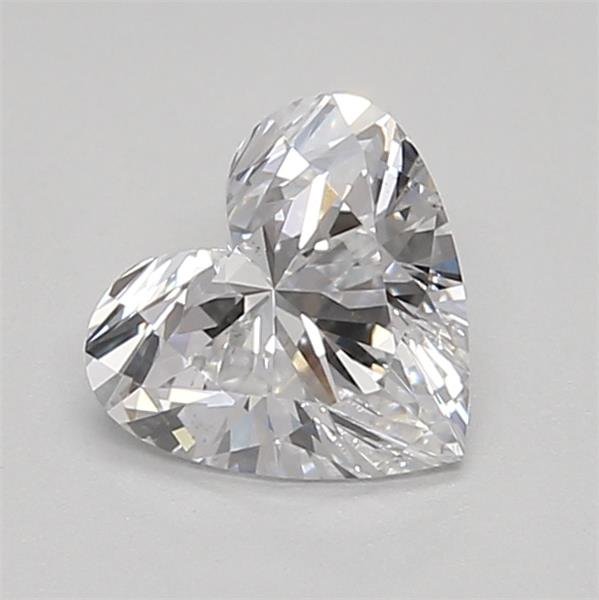 0.68ct D VS2 Rare Carat Ideal Cut Heart Lab Grown Diamond