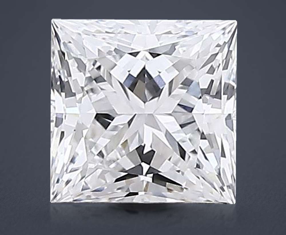 0.88 Carat Princess Lab Diamond