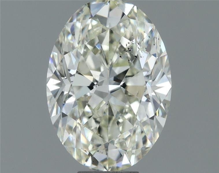 0.90ct K SI1 Very Good Cut Oval Diamond