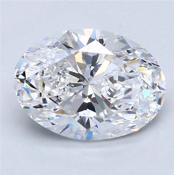 2.51ct D VS2 Very Good Cut Oval Diamond