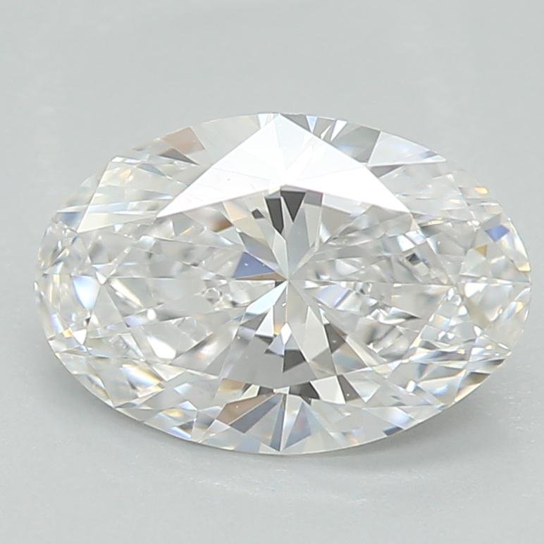 0.79ct E VS1 Rare Carat Ideal Cut Oval Lab Grown Diamond