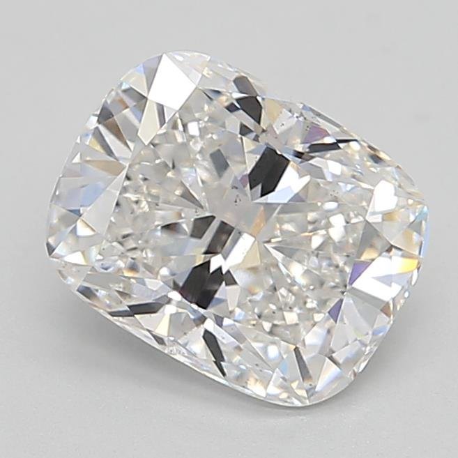 1.78ct F VS2 Rare Carat Ideal Cut Cushion Lab Grown Diamond