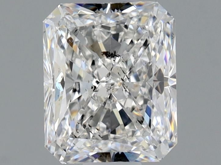 0.90ct F SI2 Rare Carat Ideal Cut Radiant Diamond