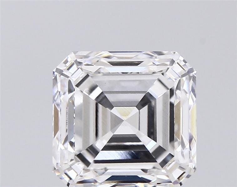 3.43ct E VVS2 Very Good Cut Asscher Lab Grown Diamond