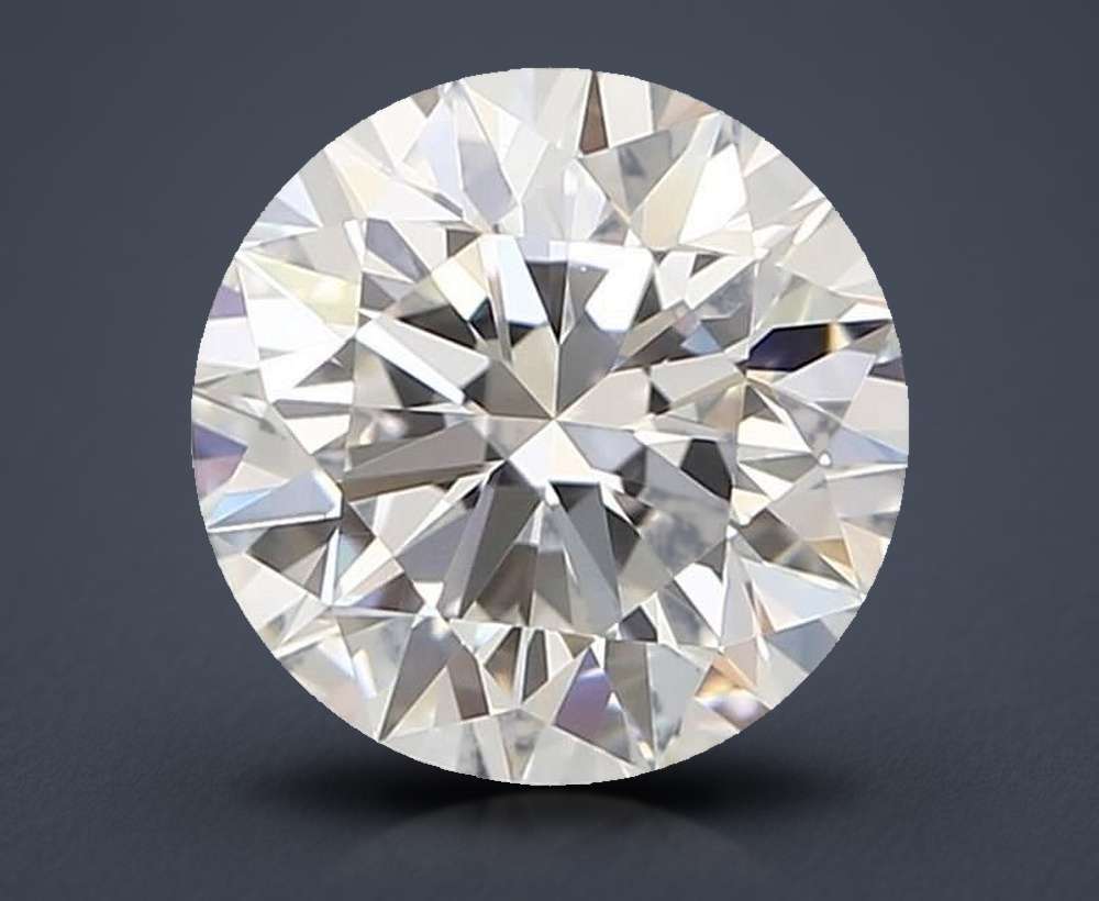 0.90 Carat Round Natural Diamond