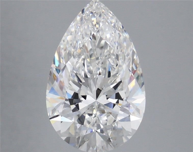 4.08 Carat Pear Lab Diamond
