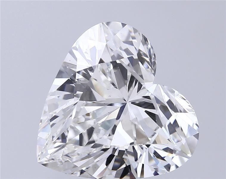 9.09ct F VS2 Rare Carat Ideal Cut Heart Lab Grown Diamond