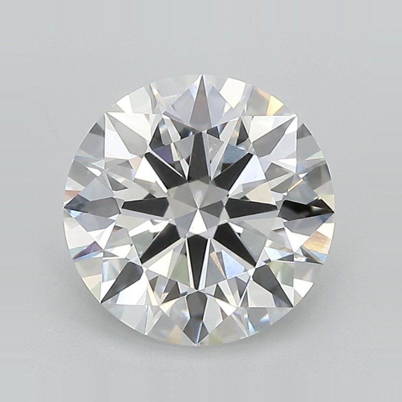 2.61ct D VS1 Rare Carat Ideal Cut Round Lab Grown Diamond