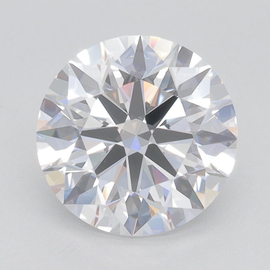 2.56ct D VVS1 Rare Carat Ideal Cut Round Lab Grown Diamond