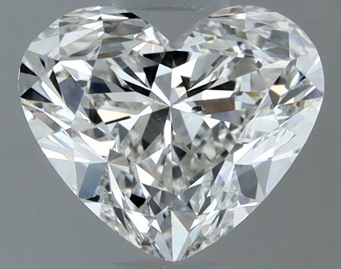 1.02ct G SI1 Rare Carat Ideal Cut Heart Diamond