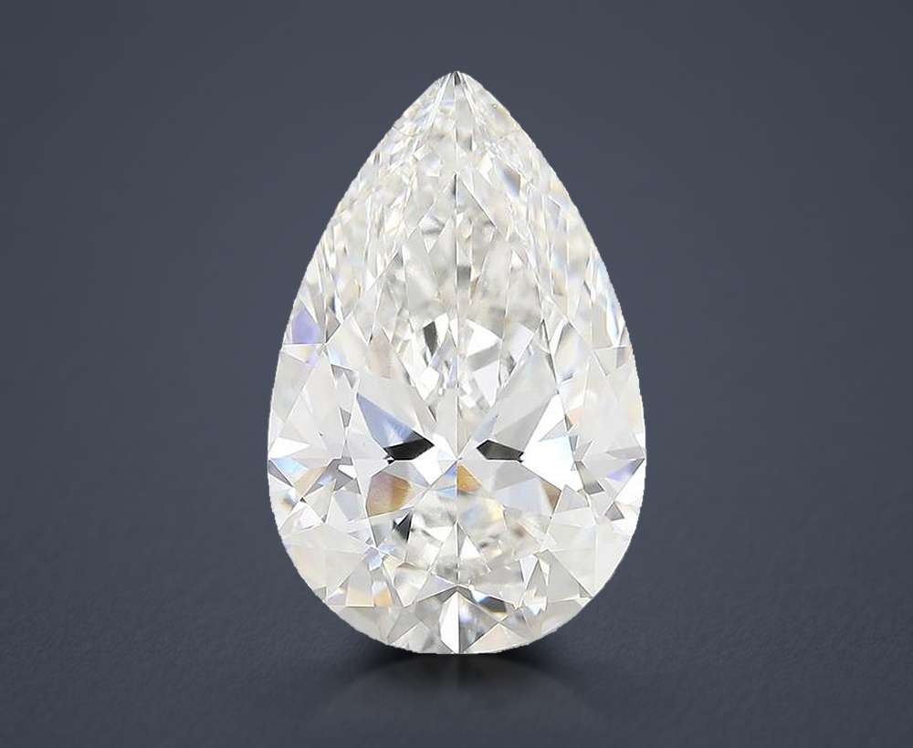 7.00 Carat Pear Lab Diamond