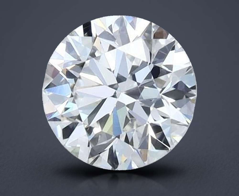 0.57 Carat Round Natural Diamond