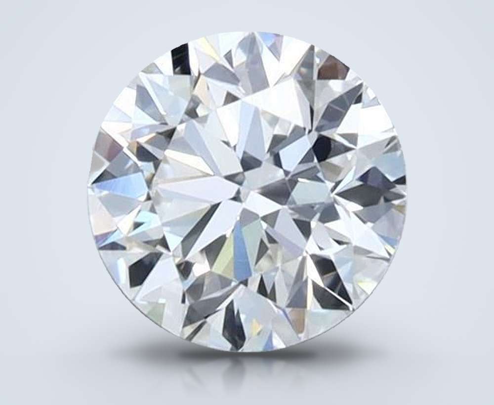 0.57 Carat Round Natural Diamond