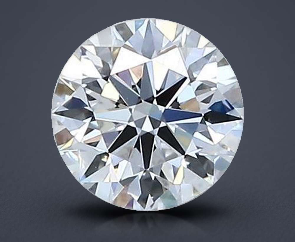 0.57 Carat Round Natural Diamond