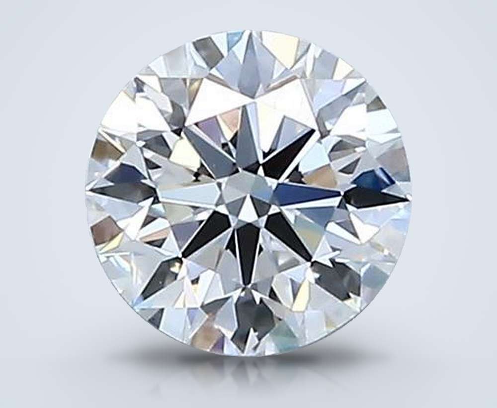 0.57 Carat Round Natural Diamond