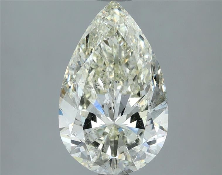2.13ct K SI2 Rare Carat Ideal Cut Pear Diamond