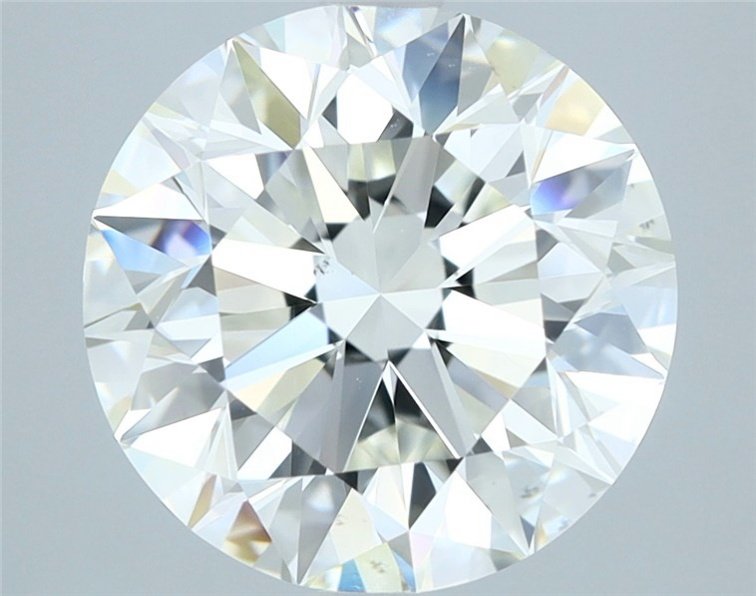 3.95ct H VS2 Excellent Cut Round Diamond