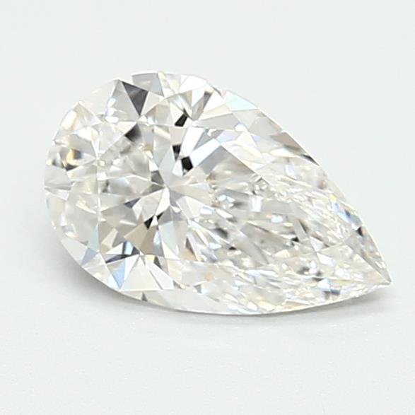 0.98ct E VVS2 Rare Carat Ideal Cut Pear Lab Grown Diamond